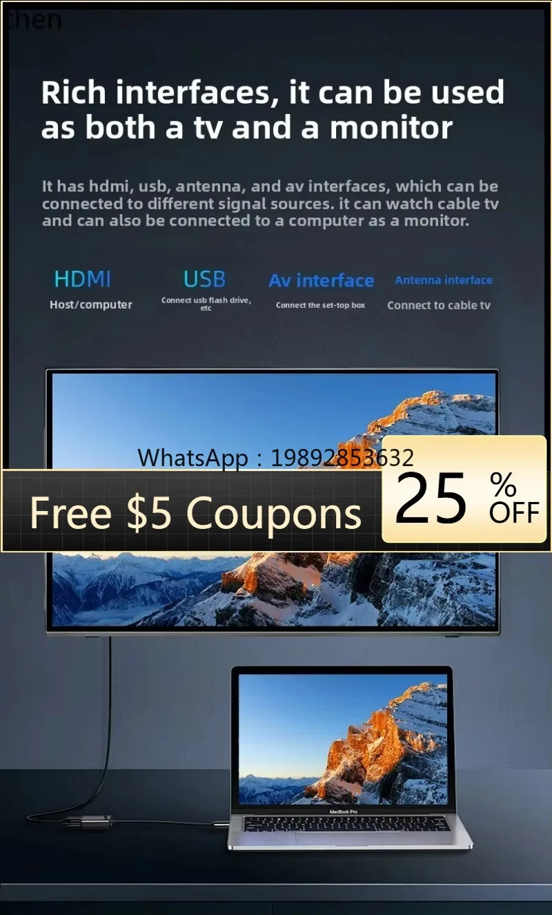 19-100inch Hotel Engineering Television Home TV